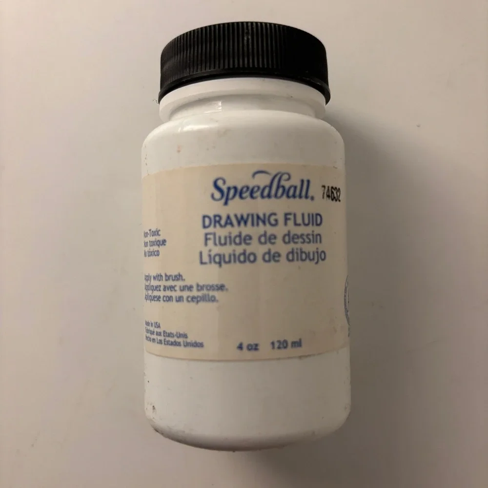 Speedball Screen Printing Set Diazo  Emulsion Drawing Fluid Remover Filler 4oz